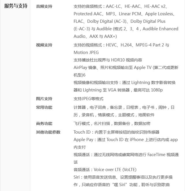 苹果iPhone 8参数 iPhone8配置  iPhone8价格