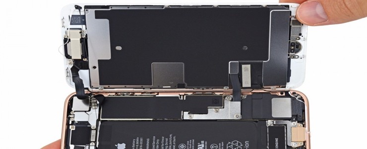 iPhone8拆解：电池容量比上一代减少