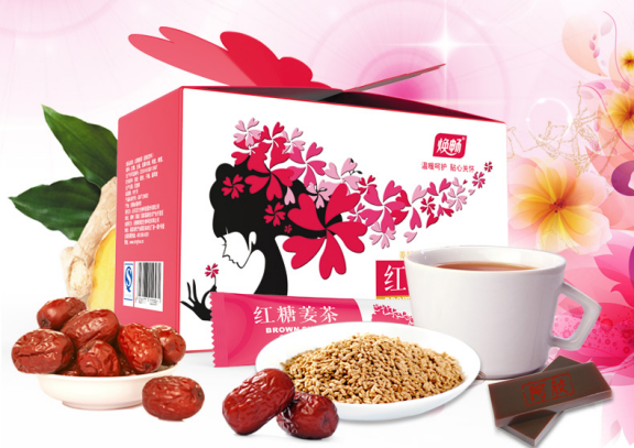 龙力生物新品——焕畅红糖姜茶健康上市