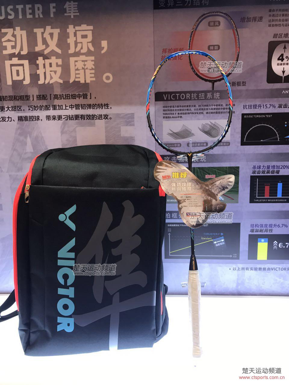 胜利羽毛球拍TK-隼