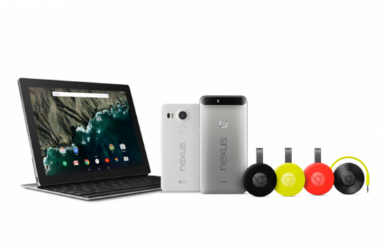 Google Nexus 2015发布会总结：五款新品齐登场