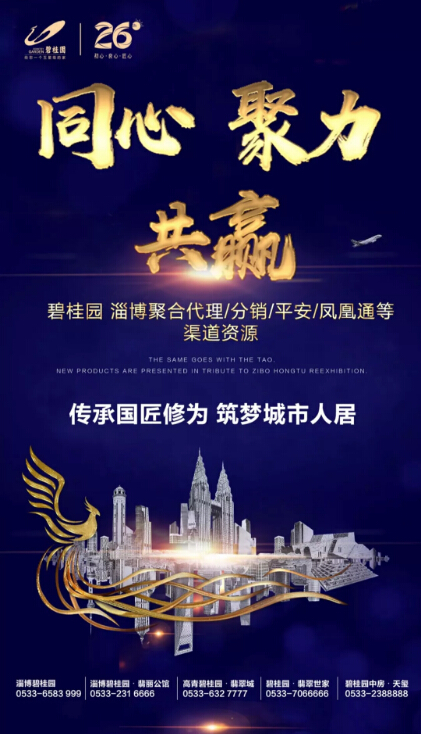 舞美设计：碧桂园集团山东区域淄博片区营销负责人刘志伟先生为活动致辞