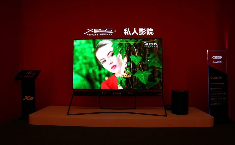 X6搭载了最新一代的原色量子点显示材料，具有色域高、色彩容量高、色度纯、色彩久的特点