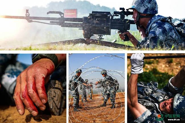 比武课目最多的一天 千名空降兵重火出击显神通(图)